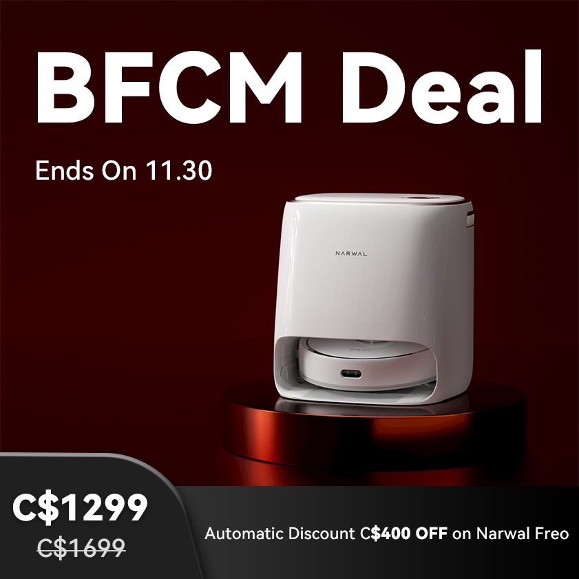 Narwal Freo Versatile Self Mop Clean Robot with DirtSense*